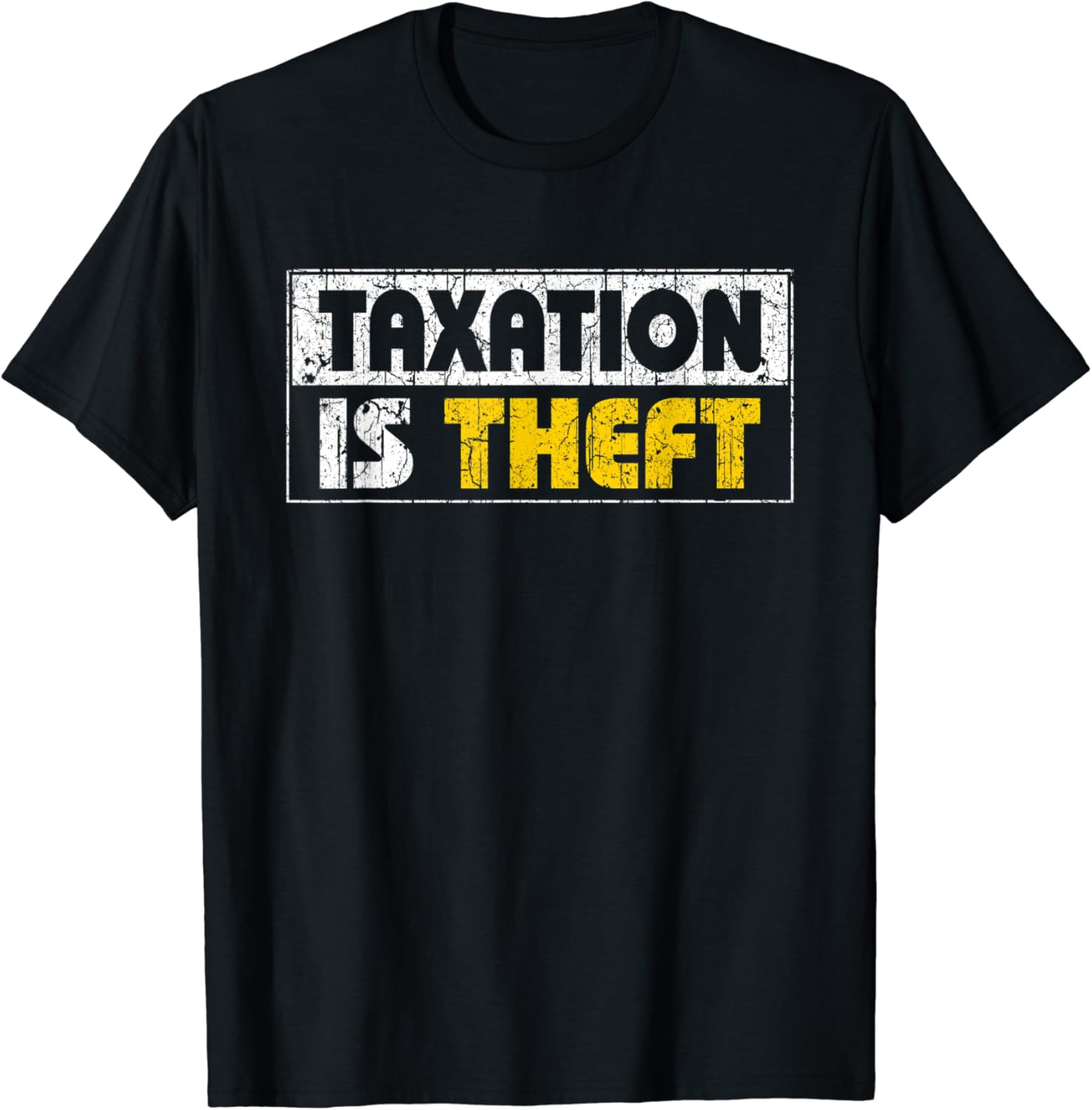 Taxation Is Theft TShirt Clothing, Shoes & Jewelry